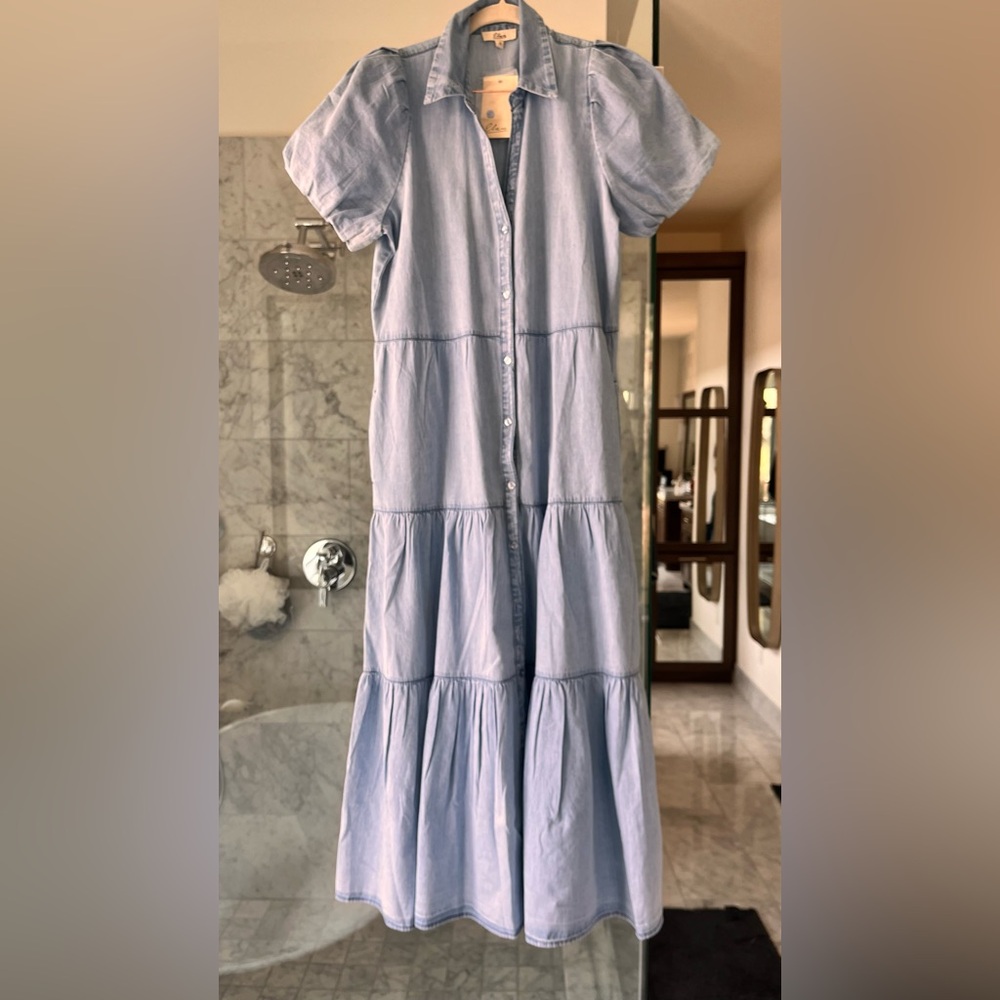 Cute summer denim dress
